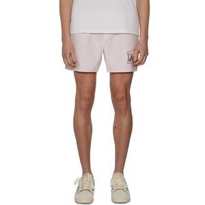 ARIES Striped Logo Boxer Shorts Men PINK Pants